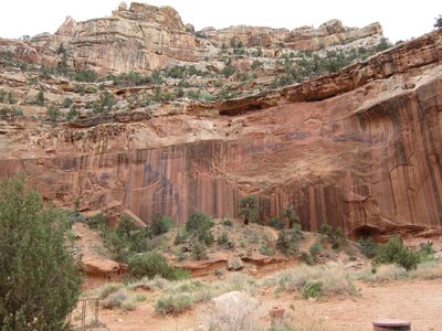 I found Capitol Reef NP a little known gem.  Dirt road...
